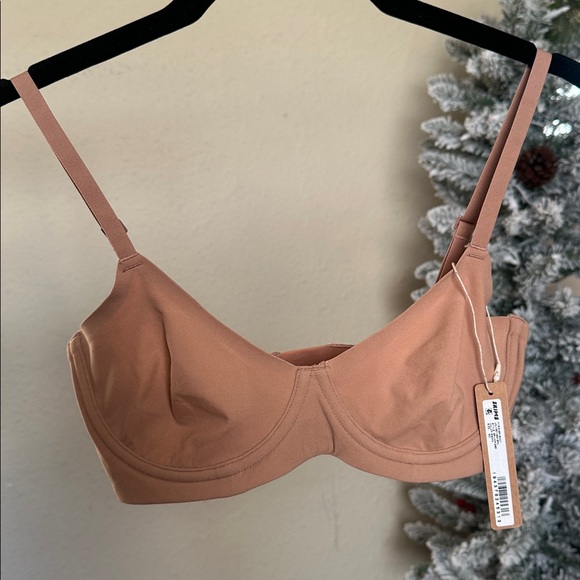 NWT Skims Fits Everybody‎ Unlined Demi Bra- SIENNA Size 30D - Picture 2 of 8